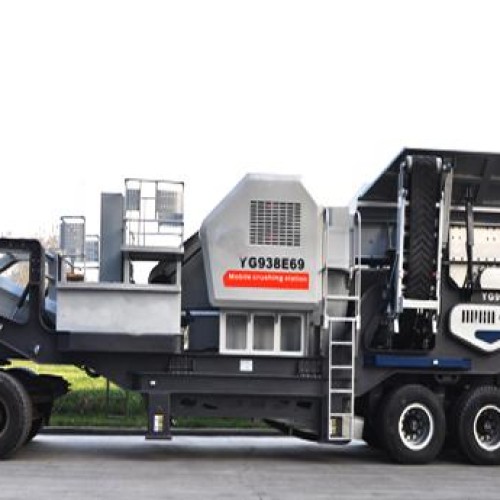 2012 new mobile primary jaw crusher
